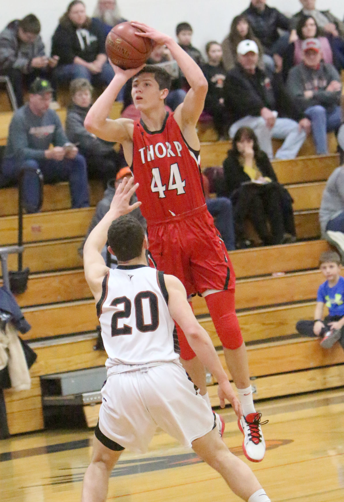 Thorp at Bloomer boys basketball 1-13-20